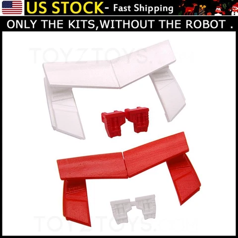 Car Spoiler Tail Leg fill Upgrade Kit For Kingdom Sideswipe Red Alert -Spoiler Cover