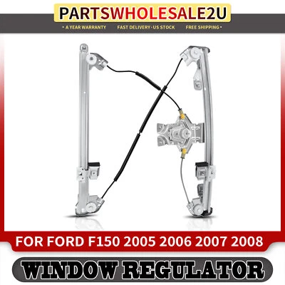 Regulador de janela manual dianteiro esquerdo LH para Ford F-150 2005 2006 2007 2008 - Imagem 1 de 4