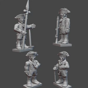 6 mm/1:300 AWI Comando Británico Hessain (Miniaturas Turner) - Imagen 1 de 2