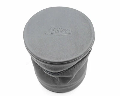 Leica Black Leather Lens Case 4.25" x 3.50" (#18001) - Image 1 of 4