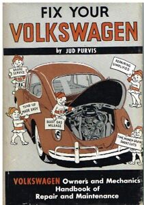 VW BEETLE 1200 1300 1500 (1954-67) TYPE 3 1500 1600 (1961-67) OWNERS REPAIR BOOK