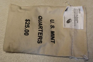 2015-S Kisatchie National Forest Quarter originale come nuovo cucito sacchetto 100 monete - Foto 1 di 4