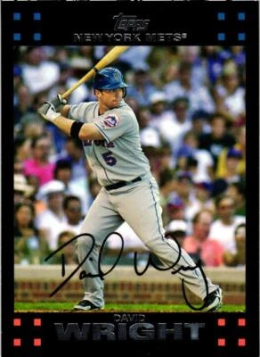 2007 Topps #260 David Wright - Image 1 of 2