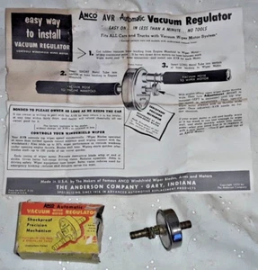 NOS Anco Model AVR Windshield Wiper Vacuum Regulator - M457 - Picture 1 of 3