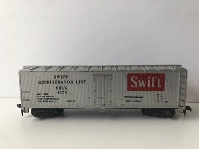 Swift Frigorífico Línea Caja Coche ESCALA HO Plateado TYCO Carga SRLX 4226 Foto 1 de 4
