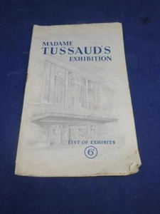 Vintage Ephemera Madame Tussaud's Exhibition Guidebook 1950 - Picture 1 of 4