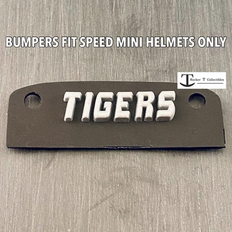 Missouri Tigers Black/Silver Riddell Speed Mini Helmet 3D Front Bumper No decal Cover