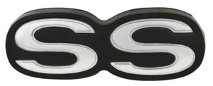 NUEVO Piezas de ajuste emblema parachoques trasero SS / PARA 1971-72 CHEVELLE MALIBU / 4755 - Imagen 1 de 7