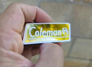 NEU Coleman Sticker Aufkleber "REFLECTIVE GOLD" Edition - Bild 1 von 5