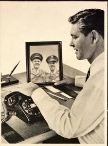 1956 Klingeltelefon Ferndruckanzeige Freundschaften am Leben erhalten - Bild 1 von 7