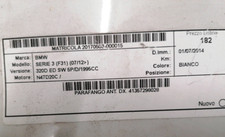 41007438440 front fender for BMW 3 SERIES (F30 LCI) 16i SW 2015-2019