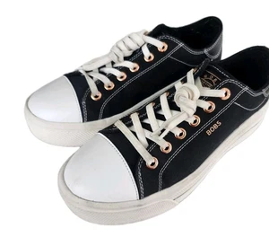 Größe 10 – Skechers Damen Bobs Winnie – HIGH RANKING 114502 SCHWARZ CANVAS - Bild 1 von 10