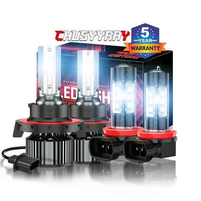 Faro LED ALTO/Lo + bombillas antiniebla blanco para Mini Cooper Countryman 2011-2016 4 piezas Foto 1 de 4