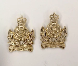 Intelligence Corps Collar Títulos Ejército Británico Militar Dress Uniforme Logo - Picture 1 of 2