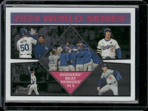 2025 Topps Heritage #462 Los Angeles Dodgers Chrome - Bild 1 von 2