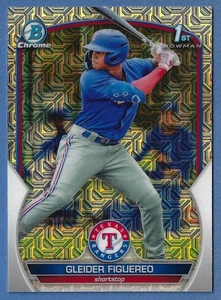 2023 Bowman Chrome Prospects Mojo rifrattore Rookie #BCP-59 Gleider Figuereo - Foto 1 di 2
