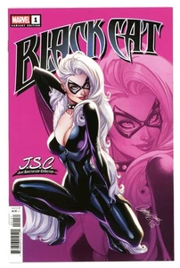 Black Cat #1 - Black Cat #1 - J. Scott Campbell Just Spectacular Collection➡️ Casi nuevo - Imagen 1 de 12