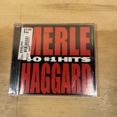 NEW SEALED 40 #1 Hits by Merle Haggard (CD, 2-Discs, Capitol) - Image 1 of 4