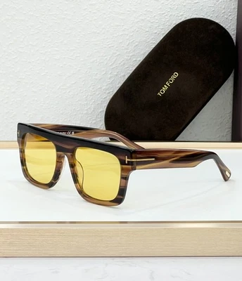 Gafas de sol Tom Ford FT0711 53-20-145 - Marco cuadrado clásico, gafas de sol unisex Foto 1 de 2