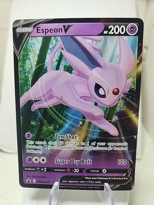 Espeon V SWSH201 SWSH: Sword & Shield Promo Cards Holo - Image 1 of 2