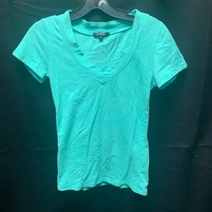 Camicetta Ambiance Casual Scollo a V Teal Top - Donna Taglia M Blu - Foto 1 di 6