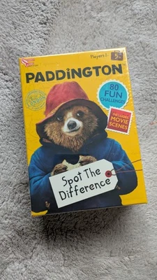 Paddington Bear Spot The Difference Game Children's activity Brand New Sealed - Image 1 of 3