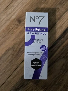 No7 Reines Retinol 0,3% Retinol Nachtkonzentrat (30ml/1fl.oz) Neu - Bild 1 von 5
