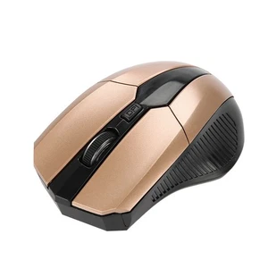 Portable 2.4G Optical Wireless Mouse Adjustable DPI USB Receiver Office Gami NEW - Afbeelding 1 van 8