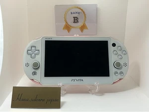 Consola PS Vita PCH-2000 Sony Playstation Rosa Claro Blanco Solo Rango B y3722.8-7 - Imagen 1 de 9
