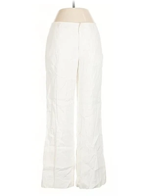 Pantalones de lino marfil CAbi para mujer 2 Foto 1 de 4