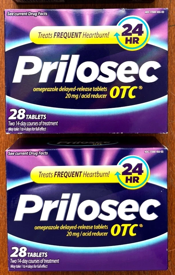 Prilosec Omeprazol 20 mg Alivio de la acidez estomacal 28/ct *LOTE DE 2* CADUCIDAD: 09/2026 Foto 1 de 1