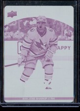 2023-24 Upper Deck MVP Magenta Printing Plate #70 Kevin Labanc 1/1