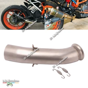 Tubo de escape de enlace medio 51 mm para motocicleta modificado para Duke 125 250 390 RC390 2020 - Imagen 1 de 9