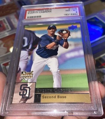 2009 Upper Deck 1005 Everth Cabrera Short Print Psa 8 Pop 1 Of 1 W None Higher - Image 1 of 3