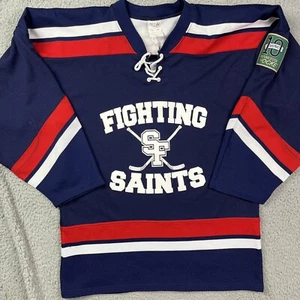 St Francis Saints Hockey Jersey Minnesota High School MN Athletic Knit Sz S - Picture 1 of 8