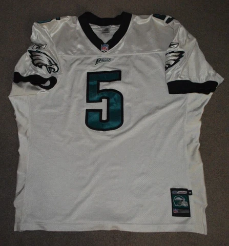 Vtg Donovan McNabb Philadelphia Eagles Helmet Tag AUTHENTIC NFL Jersey Size 56 Cover