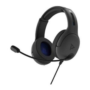 PDP LVL50 v1.0 Wired Stereo Gaming Headset for PS4 Gray/Black
