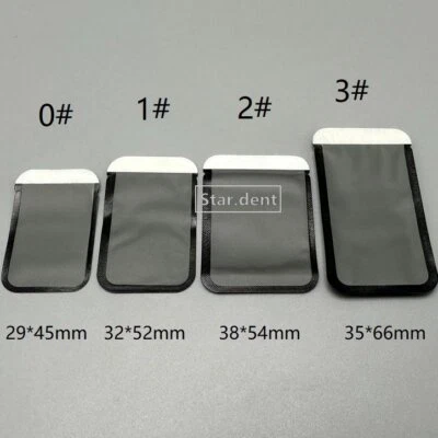 Sobres de barrera X para escaneo de rayos X digital dental para placa de fósforo tamaño: 0 1 2 3 Foto 1 de 4