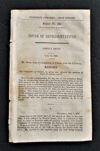 1848 antique STEAMBOAT HYPERION transport troop fight HOSTILE INDIANS florida - Picture 1 of 5