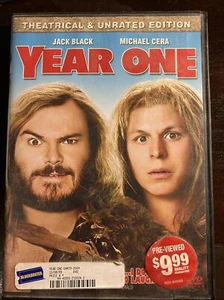Year One: Theatrical & Unrated Edition (DVD, 2009 Widescreen) Jack Black - Foto 1 di 2