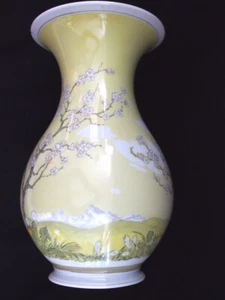 Vase Nymphenburg Porzellan 1036 Landschaftsdekor R. Sieck um 1914 - Picture 1 of 9