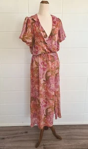 SHOW ME YOUR MUMU Floral Verity Dress sz Large - Picture 1 of 13