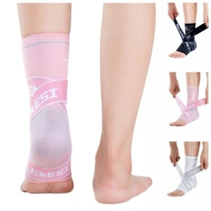 Elastic Belt Ankle Support Sleeve Foot Strap Sports Ankle Protector Gym - Picture 1 of 15