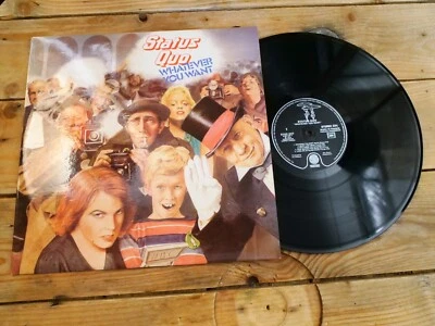 STATUS QUO WHATEVER YOU WANT LP 33T VINYLE EX COVER EX ORIGINAL 1979 - Photo 1/4