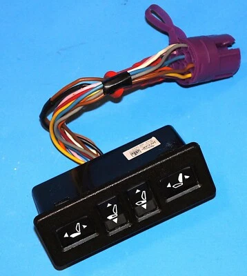 Jaguar XJ6 1988-90 OEM CONJUNTO DE INTERRUPTOR DE ASIENTO ELÉCTRICO DBC4277 - LADO DEL CONDUCTOR Foto 1 de 4