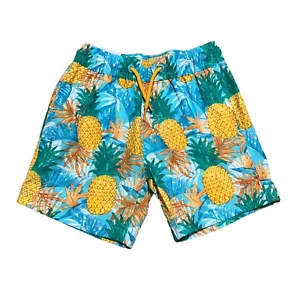 Members Mark NWT Boys Size XS (4/5) Pineapple Resort Quick Dry Swim Trunk UPF 50 - Picture 1 of 4