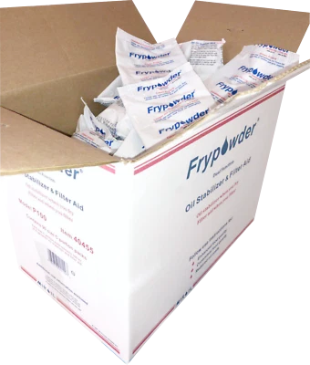 MirOil P100 Fry Powder Oil Stabilizer Filter Aid, 90 x160ml Size C Portion packs