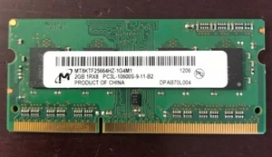 Micron MT8KTF25664HZ-1G4M1 2GB RAM Arbeitsspeicher - Bild 1 von 2