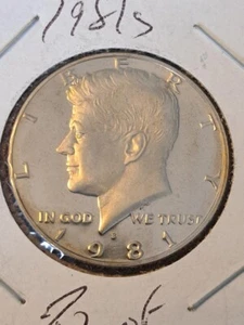 1981-S Kennedy Half Dollar Münze - PP - Bild 1 von 2