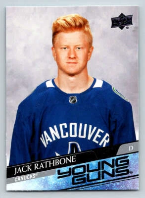 2020-21 Upper Deck #717 Jack Rathbone Young Guns RC (ref 176681) - Image 1 of 2